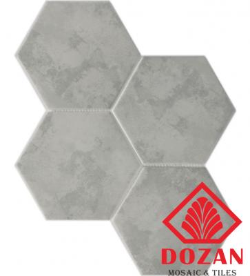 148MM Hex Recycled Mosaic