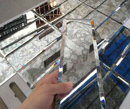 Azulejo de vidrio de espejos antiguos
